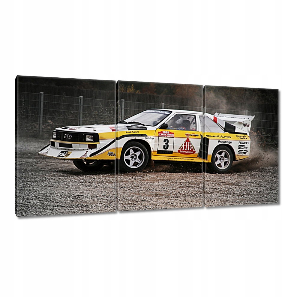 

Obraz 180x90 Audi Quattro Drift bokiem
