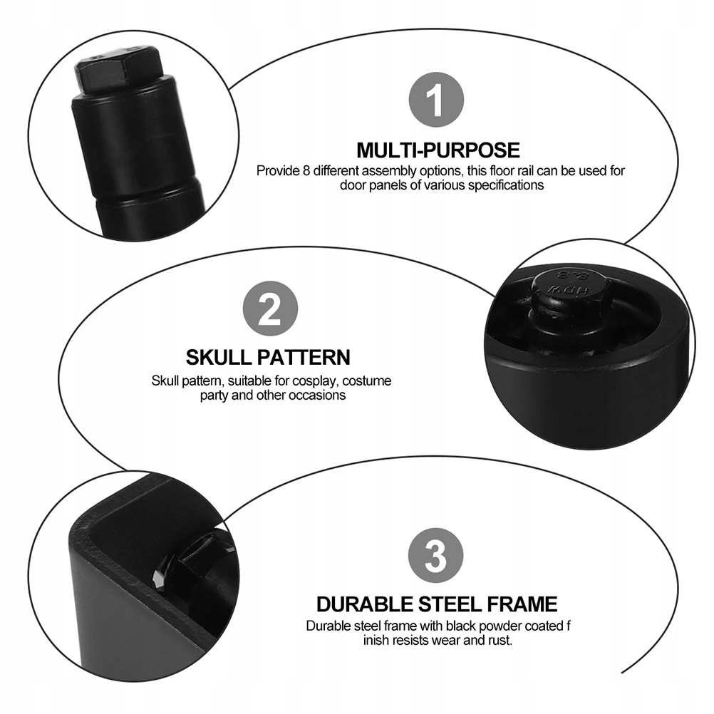 DOLNE ROLKI PROWADZĄCE PODŁOGĘ DO REGULOWANEJ STODOŁY Marka bez marki