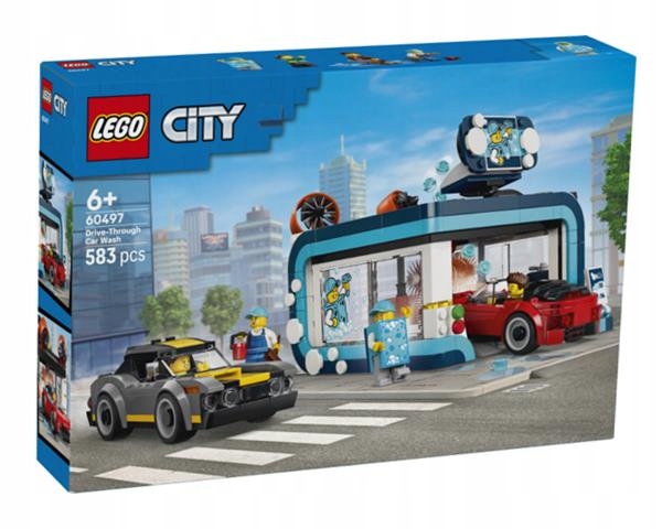 Lego(r) City 60497 Autouymyvárna S Průjezdem