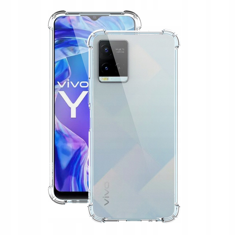 

Etui Pancerne bezbarwne do Vivo Y33s Vivo Y21s