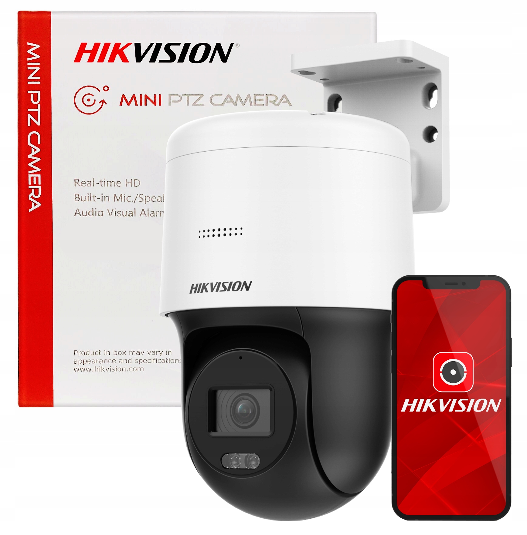 

Obrotowa Kamera 4MPX Ip Hikvision Głośnik Mikrofon