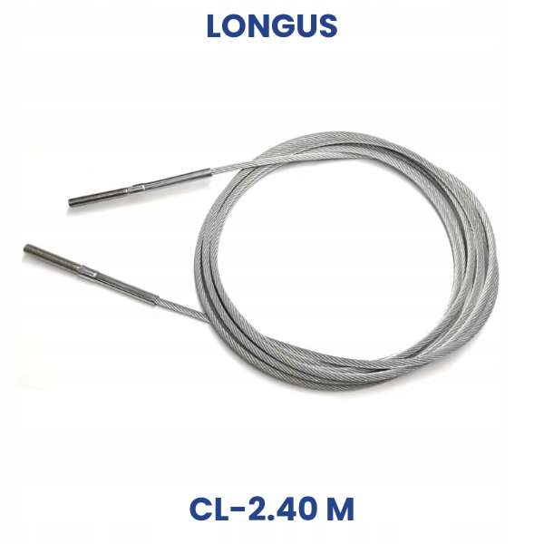 Náhrada Longus: Ocelové zvedací lano CL 2.40 M