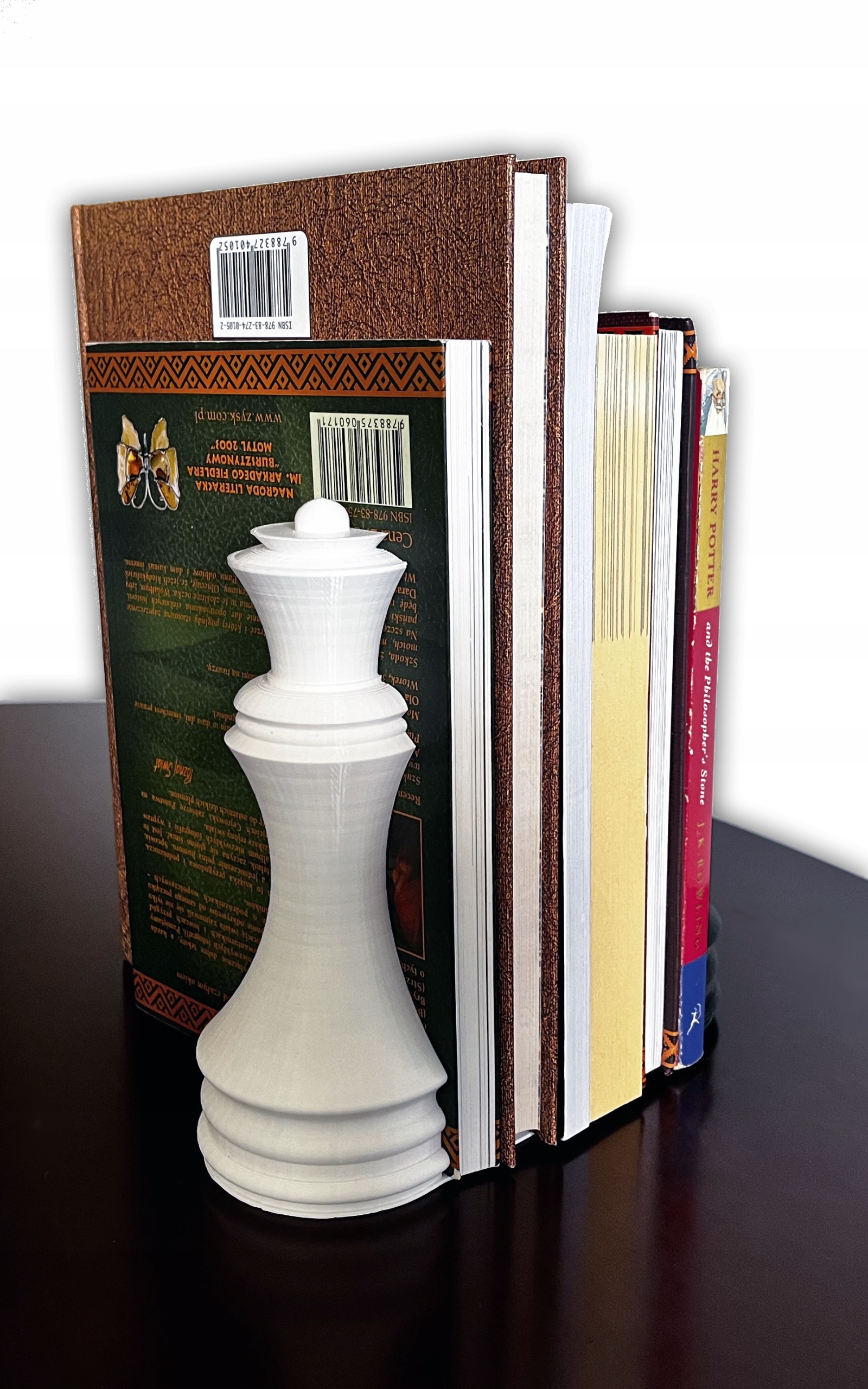 Podpórki do książek - Szachy - Król i Królowa - 2x Marka inna