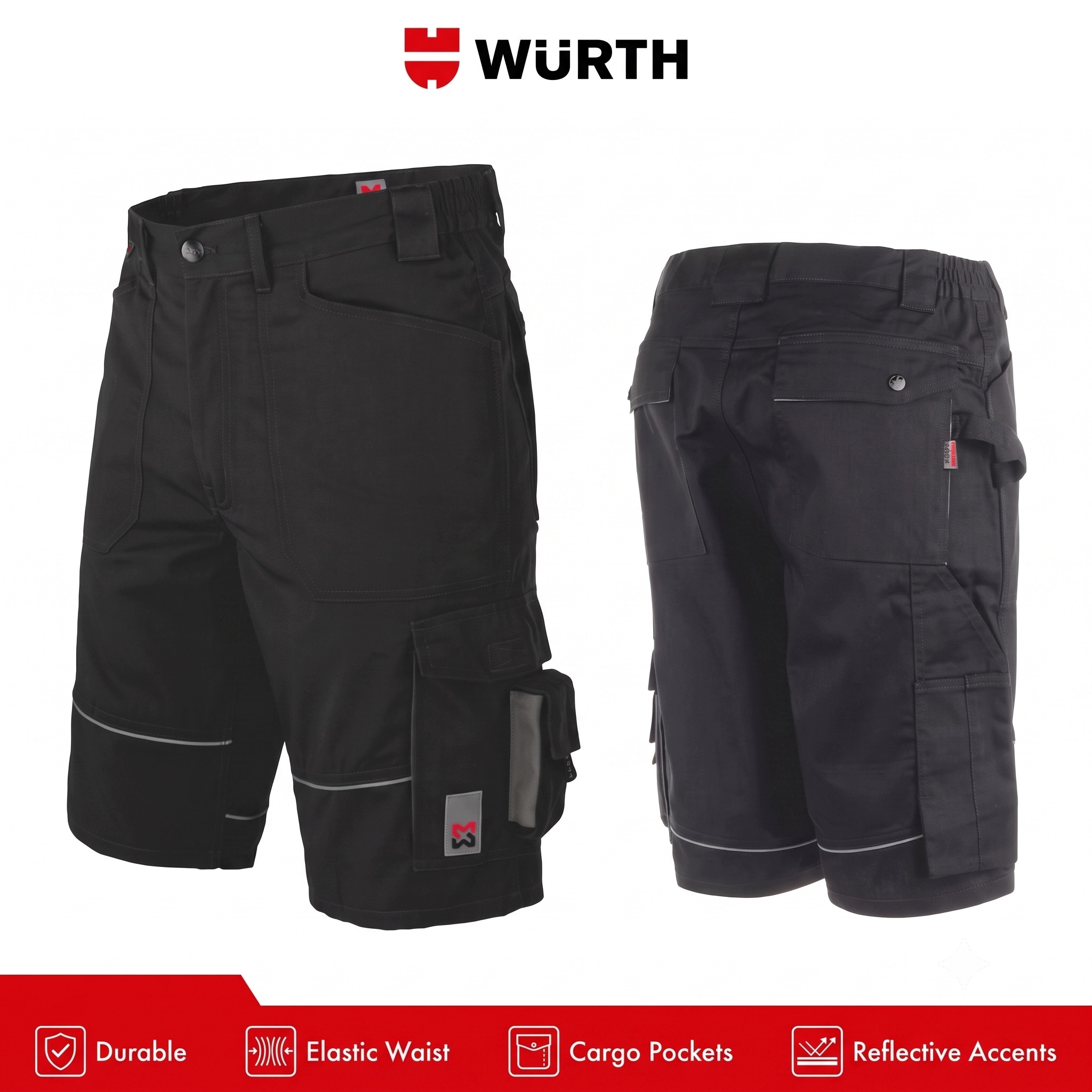 Wurth Spodenki Robocze Bhp Starline Plus Czarny R.xl