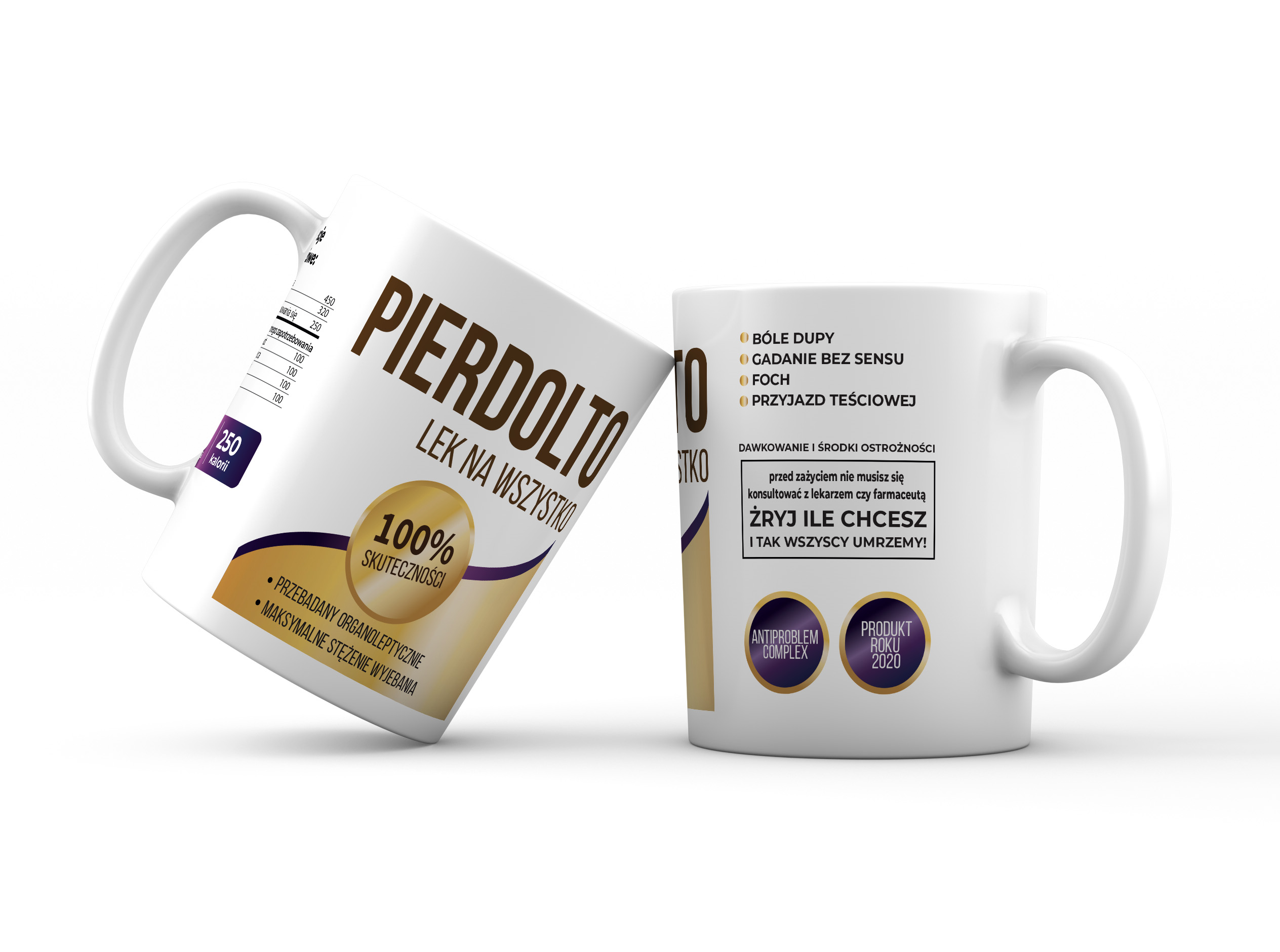 

Kubek prezent Lek Tabletki suplement lekarstwo ból