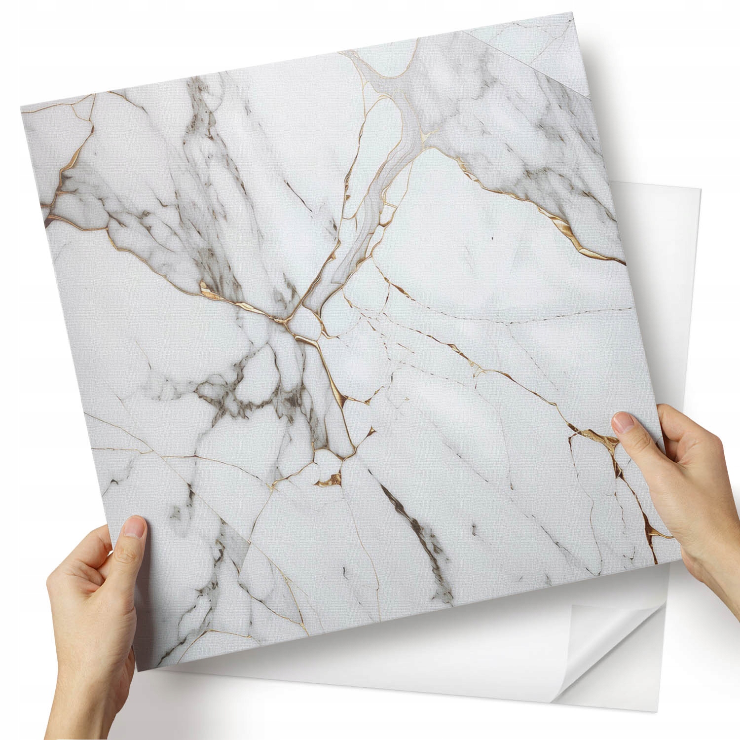Balíček Pvc panelů Decentní mramorový vzor v elegantním provedení 4x50x50 cm