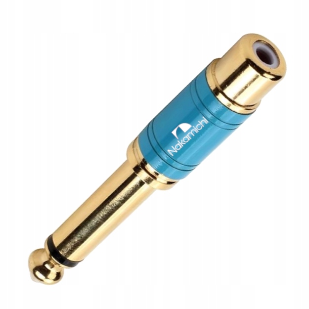 ADAPTER PRZEJŚCIÓWKA WTYK JACK 6,3 GNIAZDO RCA CINCH NAKAMICHI