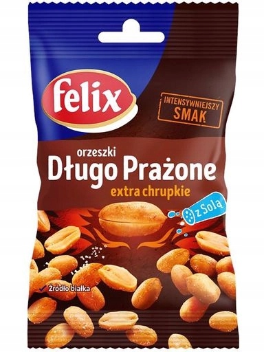 Levně 9 x Felix Dlouho pražené oříšky 70 g
