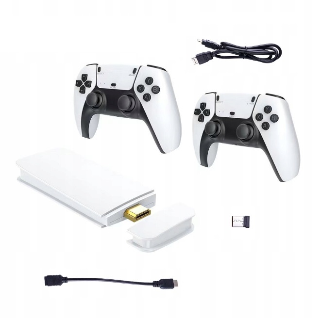 KONSOLA RETRO M15 PLUS 64GB 20000 GIER HDMI 2 PADY BEZPRZEWODOWE