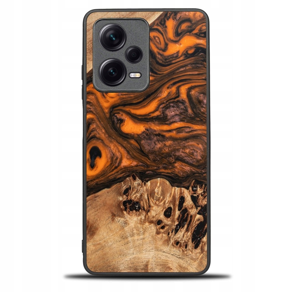 Pouzdro Bewood Unikátní Redmi Note 12 Pro Plus 5G Oranžové