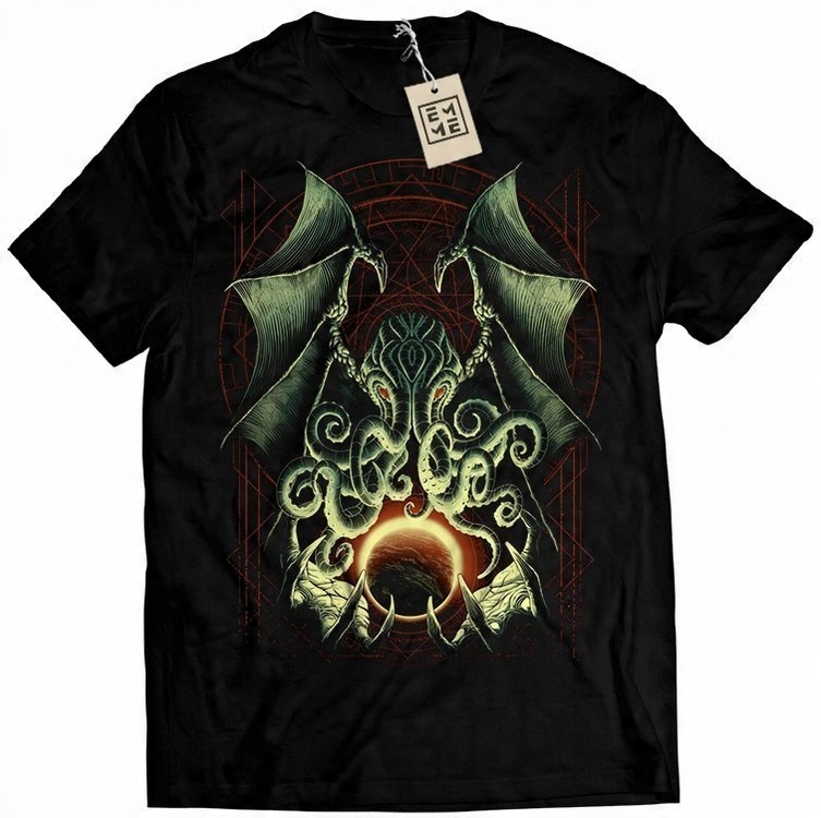 

Koszulka Męska Cthulhu Lovecraft Horror M