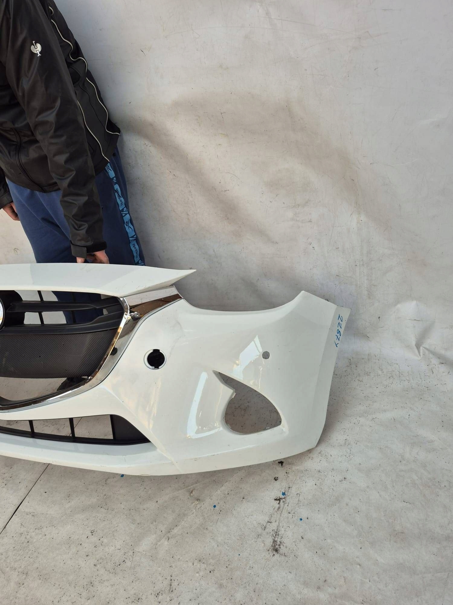 MAZDA 2 III DJ 14- bumper front front PDC DB5J-50031