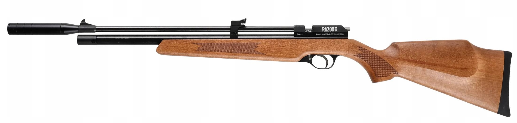Wiatrówka Karabin Pcp RazorGun Aero 5,5 mm z drewnianą osadą