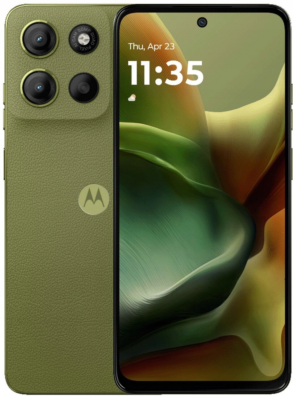 Смартфон Motorola Moto G15 8 ГБ / 128 ГБ 4G (LTE) зеленый