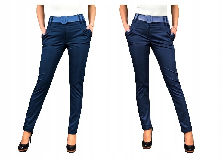 

Spodnie Mankiet Średni Stan Granat r.44