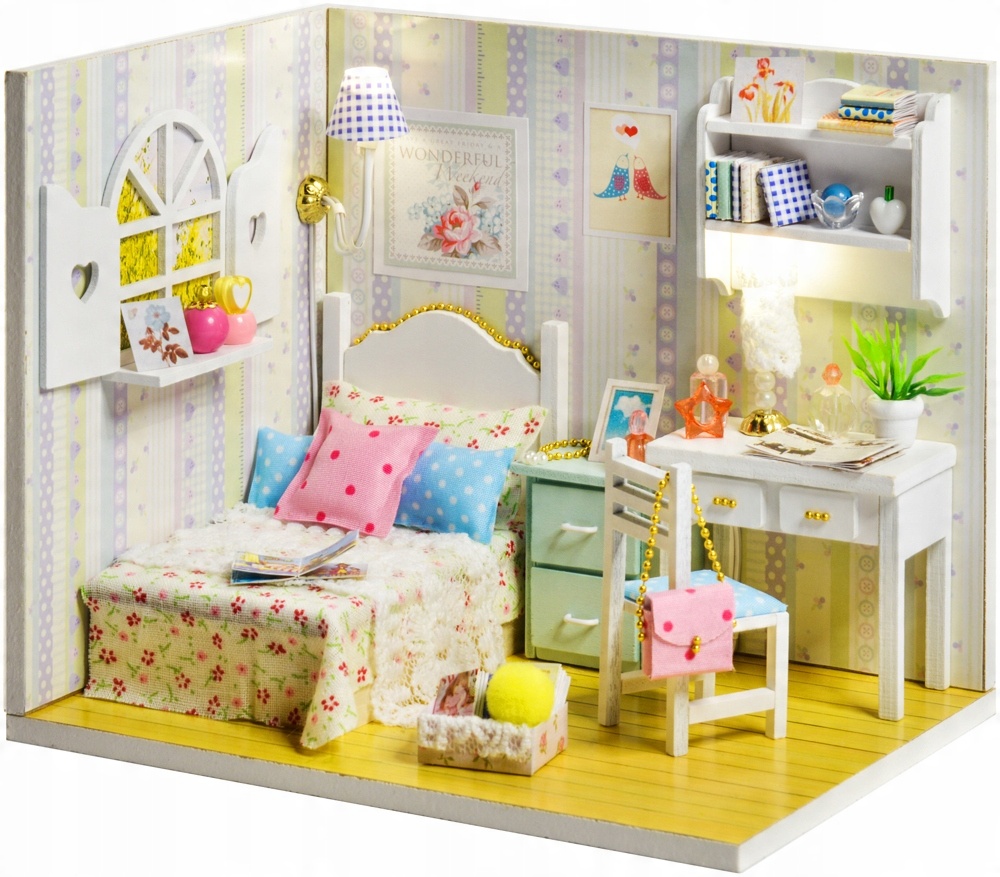 

Little Story Składany Drewniany Model Puzzle 3D