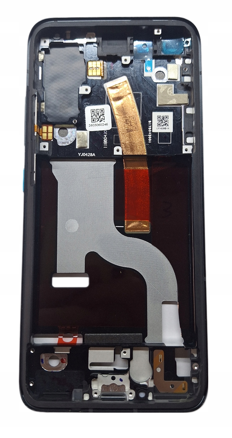 Korpus Obudowa Ramka LCD Taśma Przycisków Asus Zenfone 8 Czarny