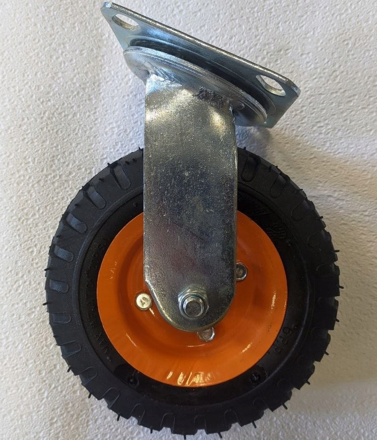 Pompowane przednie koło do nakładki do deskorolki elektrycznej gokart