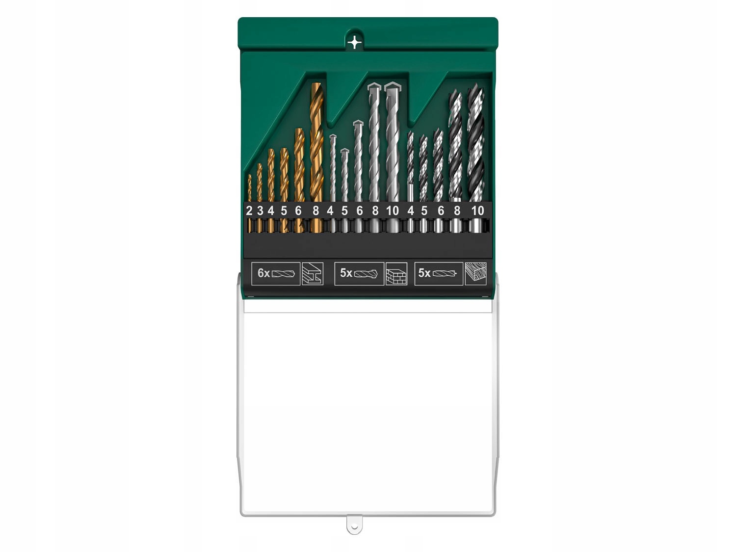 

Parkside Zestaw wierteł Pbs 16 A2 , 16 elementów