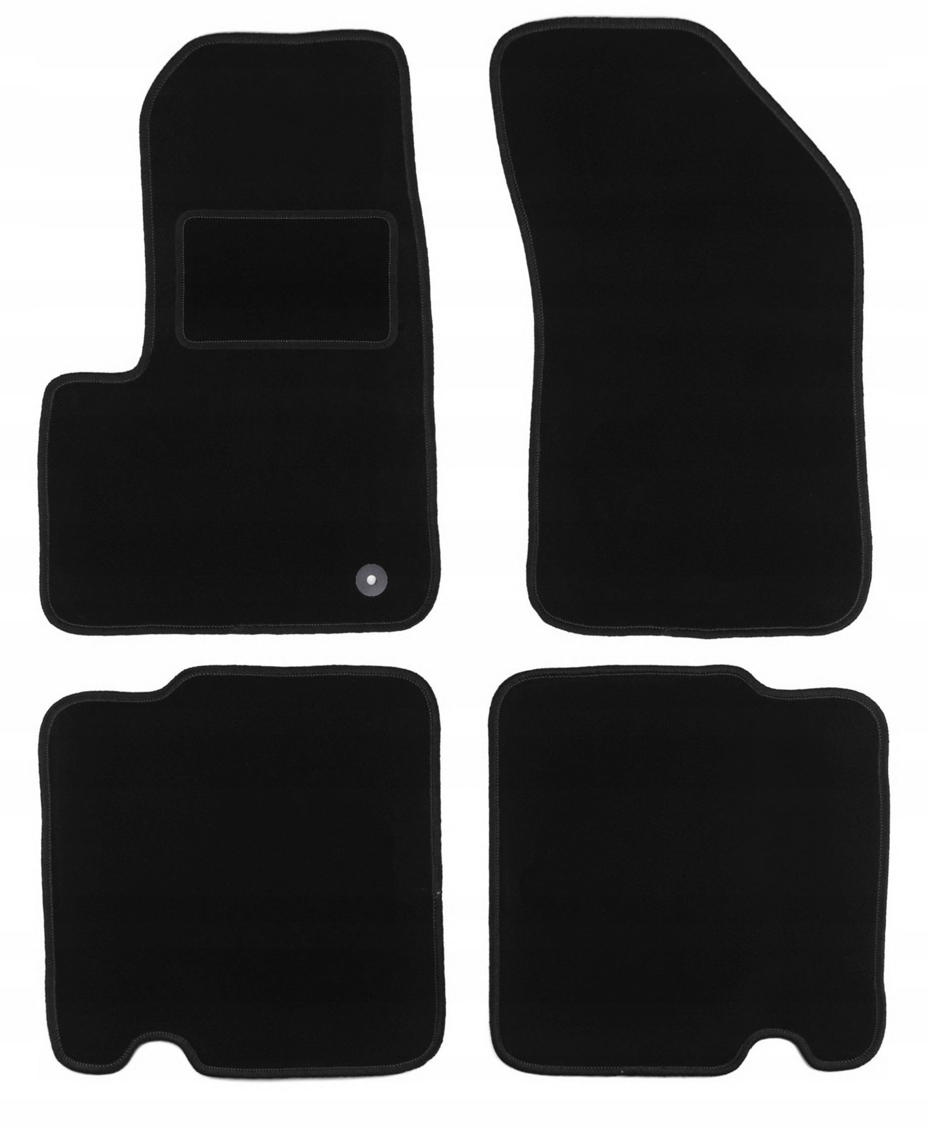 Autokoberce velurové pro: Dodge Avenger sedan (2007-2015)