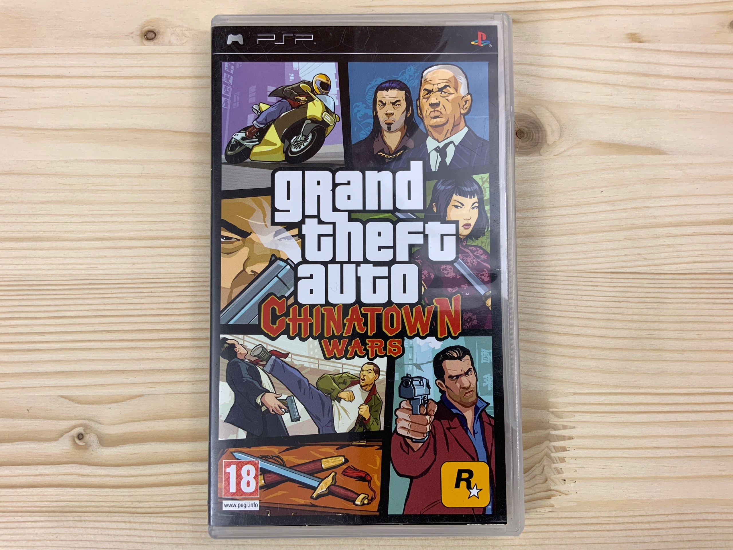 GRAND THEFT AUTO GTA CHINATOWN WARS płyta bdb PSP - Stan