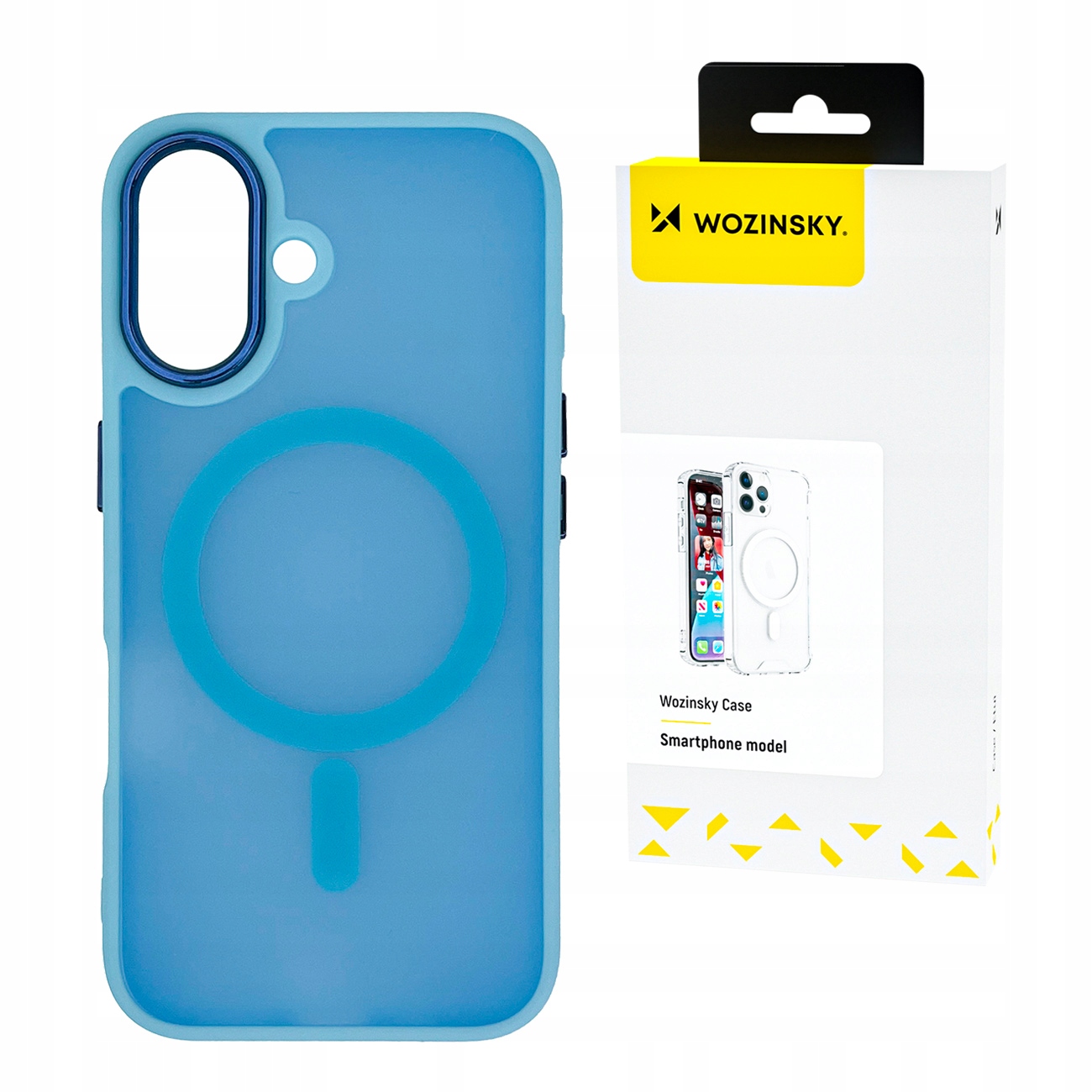 Etui plecki na Samsung Galaxy S25 Fashion Case MagSafe niebieskie