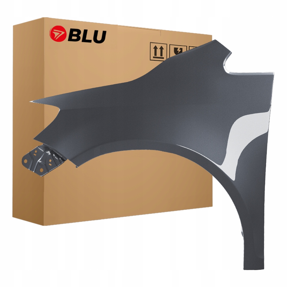 Blu Blatník Vw Golf VI Plus 6 LA7T levý šedý 09-13 přední UnitedGrey