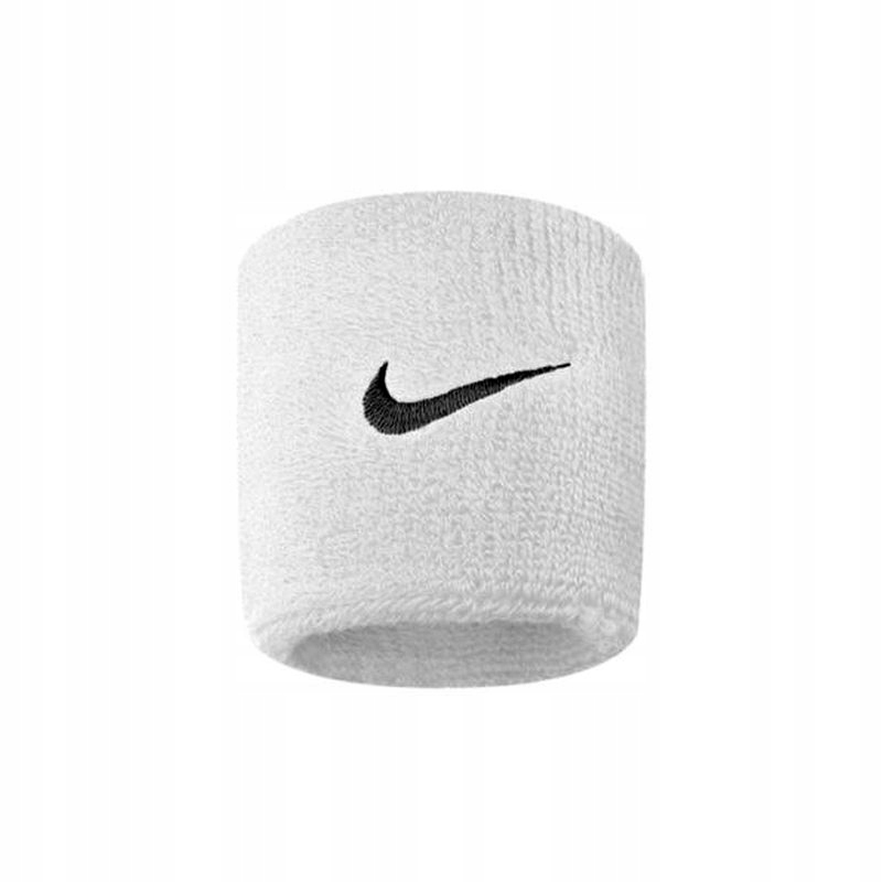 FROTKI NA RĘKĘ NIKE SWOOSH WRISTBAND 2 SZT BIAŁE