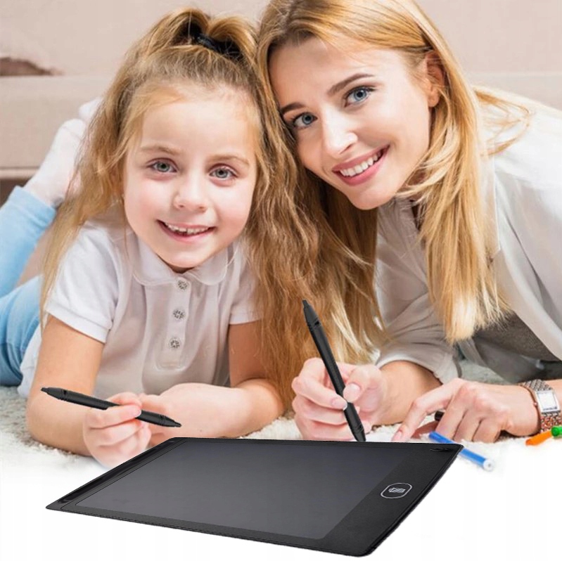 TABLET GRAFICZNY XXL DO RYSOWANIA 12 CALI TABLICA ZNIKOPIS MULTIKOLOR Marka inna