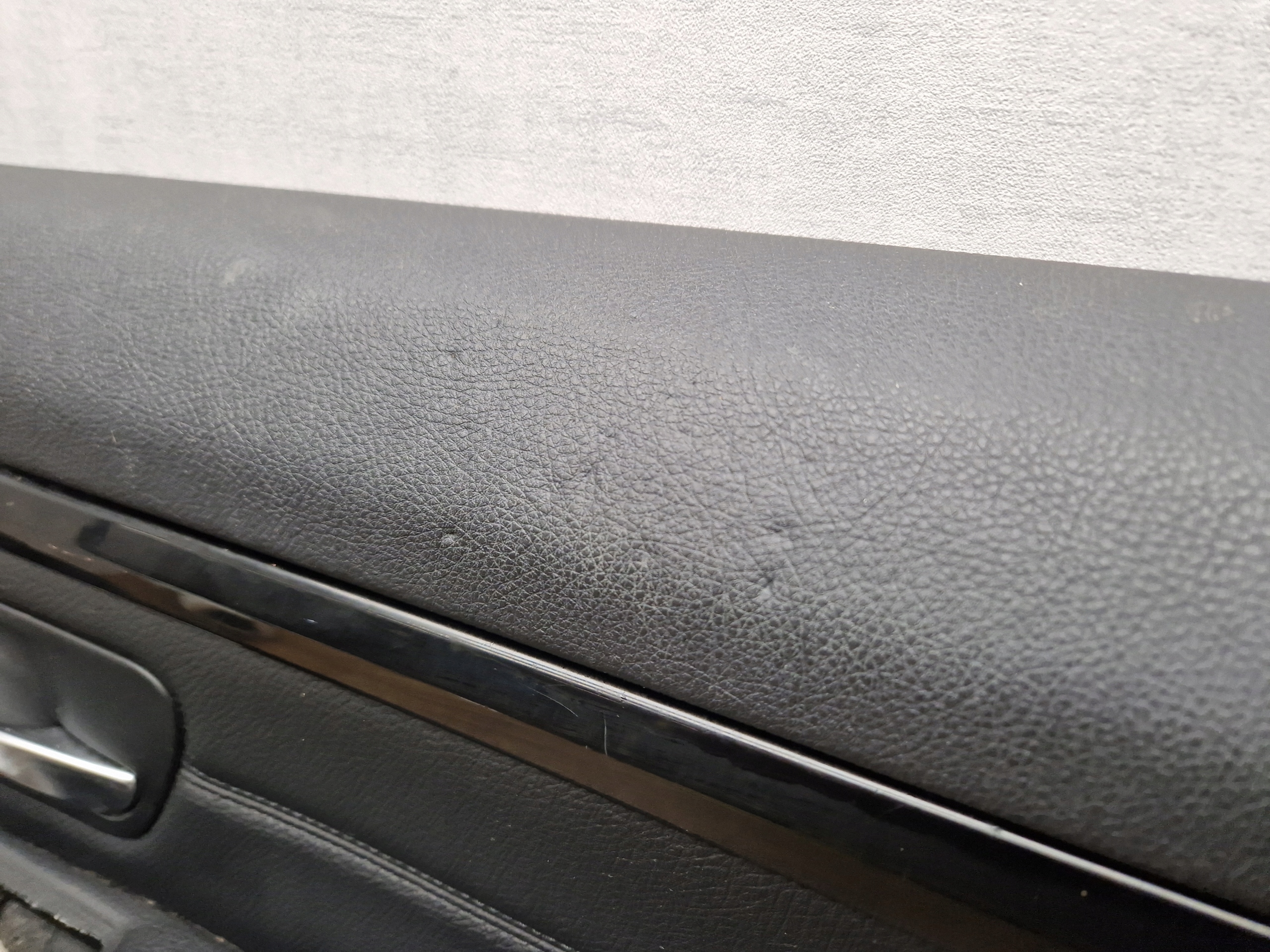 BMW F32 F33 right side front upholstery front PANEL door black leather