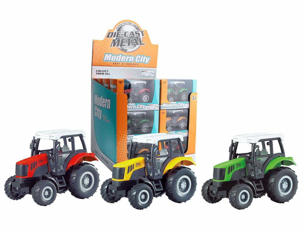 MADEJ traktor metalowy mix kolorów