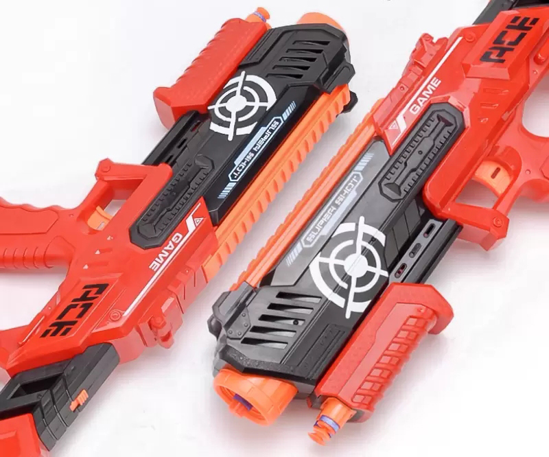 KARABIN PISTOLET NA STRZAŁKI PIANKOWE + MAGAZYNEK Materiał plastik