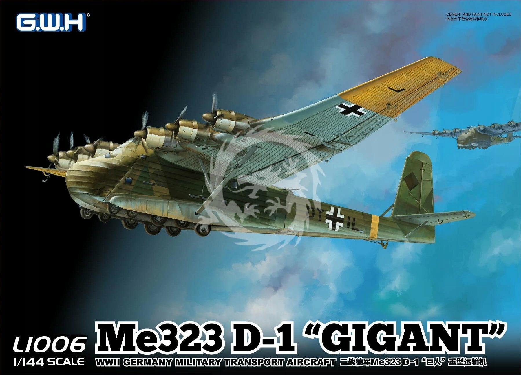 Me 323 D-1 Gigant Great Wall Hobby Gwh L1006 skala 1/144