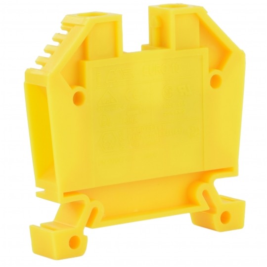 

Złączka na szynę TH35 10mm2 żółta 43402N