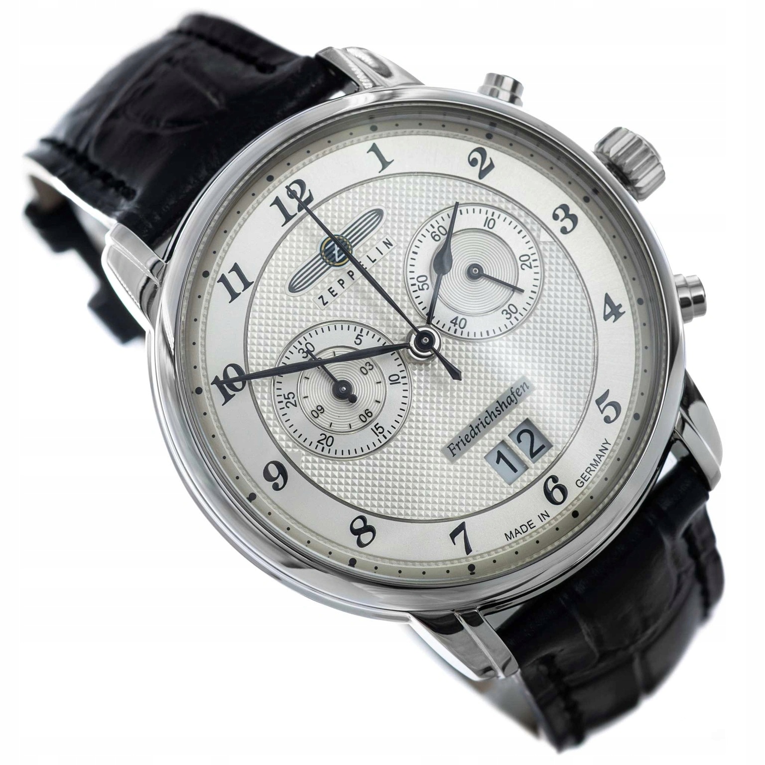 Pánské Hodinky Zeppelin 8584-4 Friedrichshafen Datumovka Chronograf
