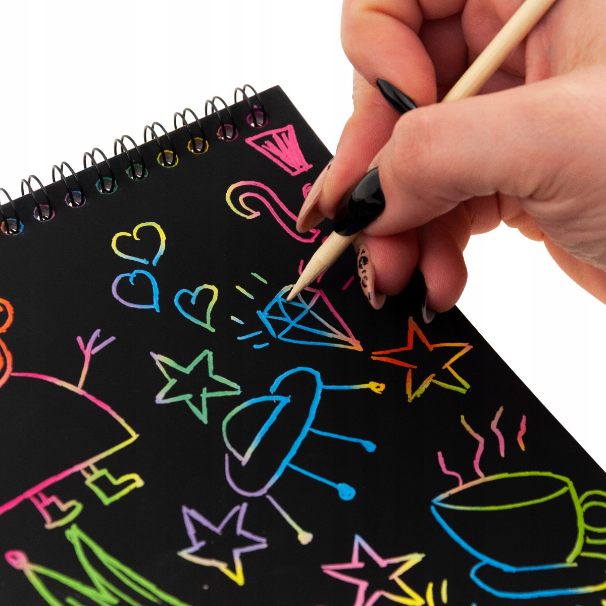 WYDRAPYWANKA ZDRAPYWANKA KOLOROWANKA NOTES A5 Bohater brak