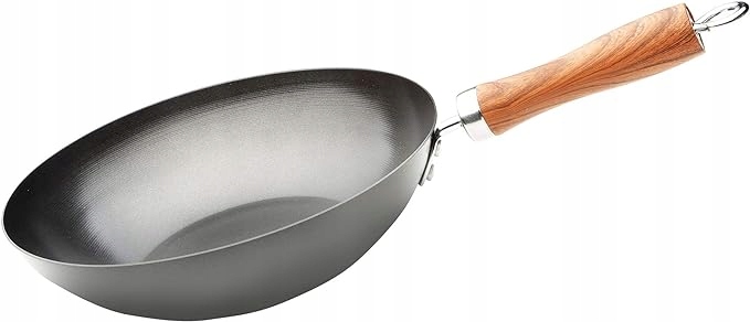 Wecook 20032 wok z żelaza 32 cm, stal nierdzewna.