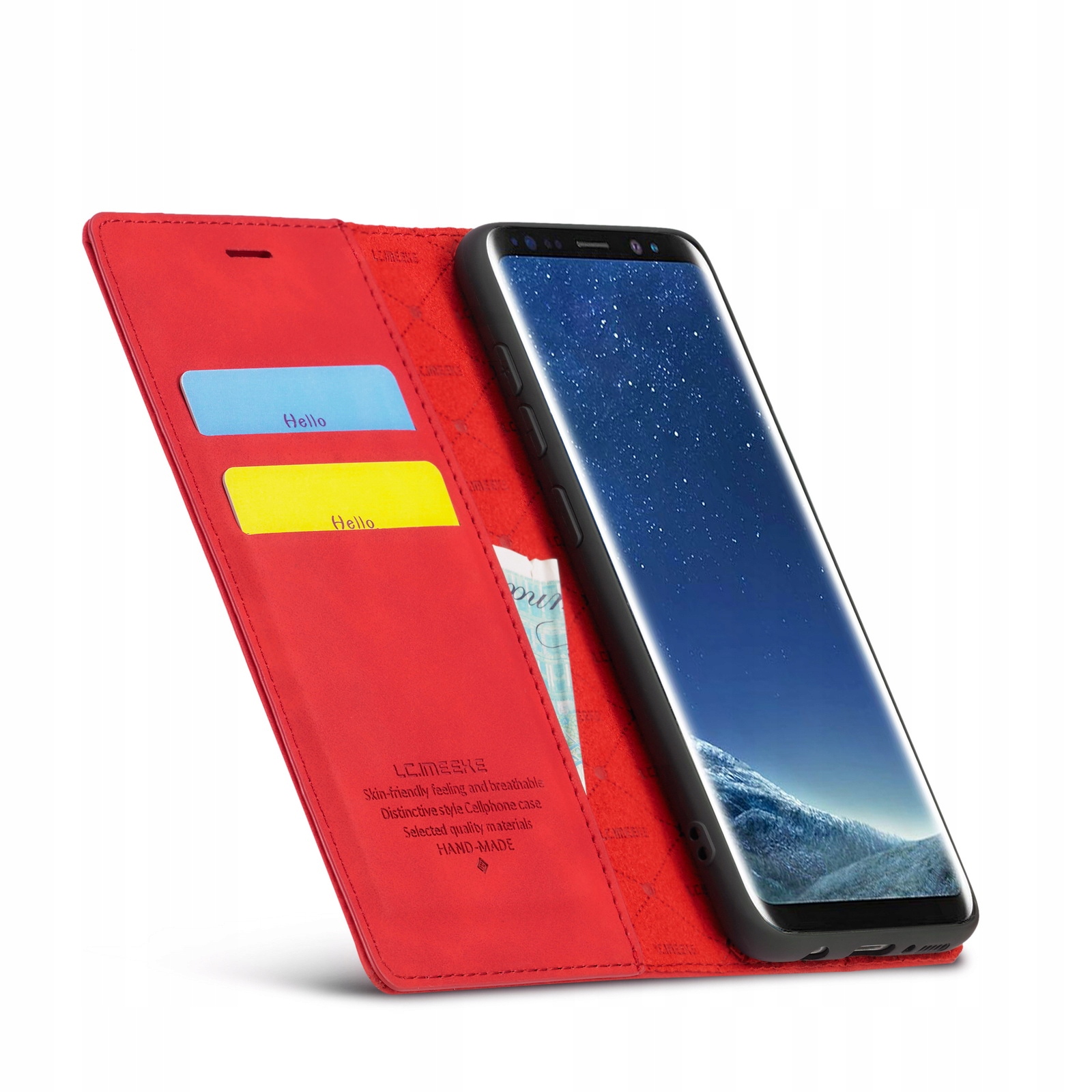 

Etui Skórzane Na Klapkę Do Samsung Galaxy S8 Plus