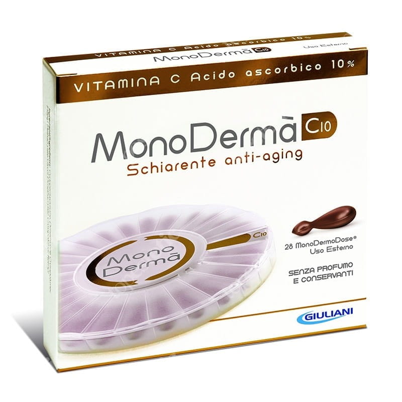 Vitamín C kapsle 10% na obličej Monoderma C10 28x0,5 ml