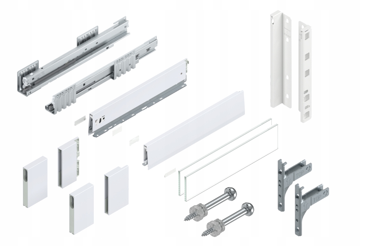 Blum Šuplík 450 High Drawer E Blm White