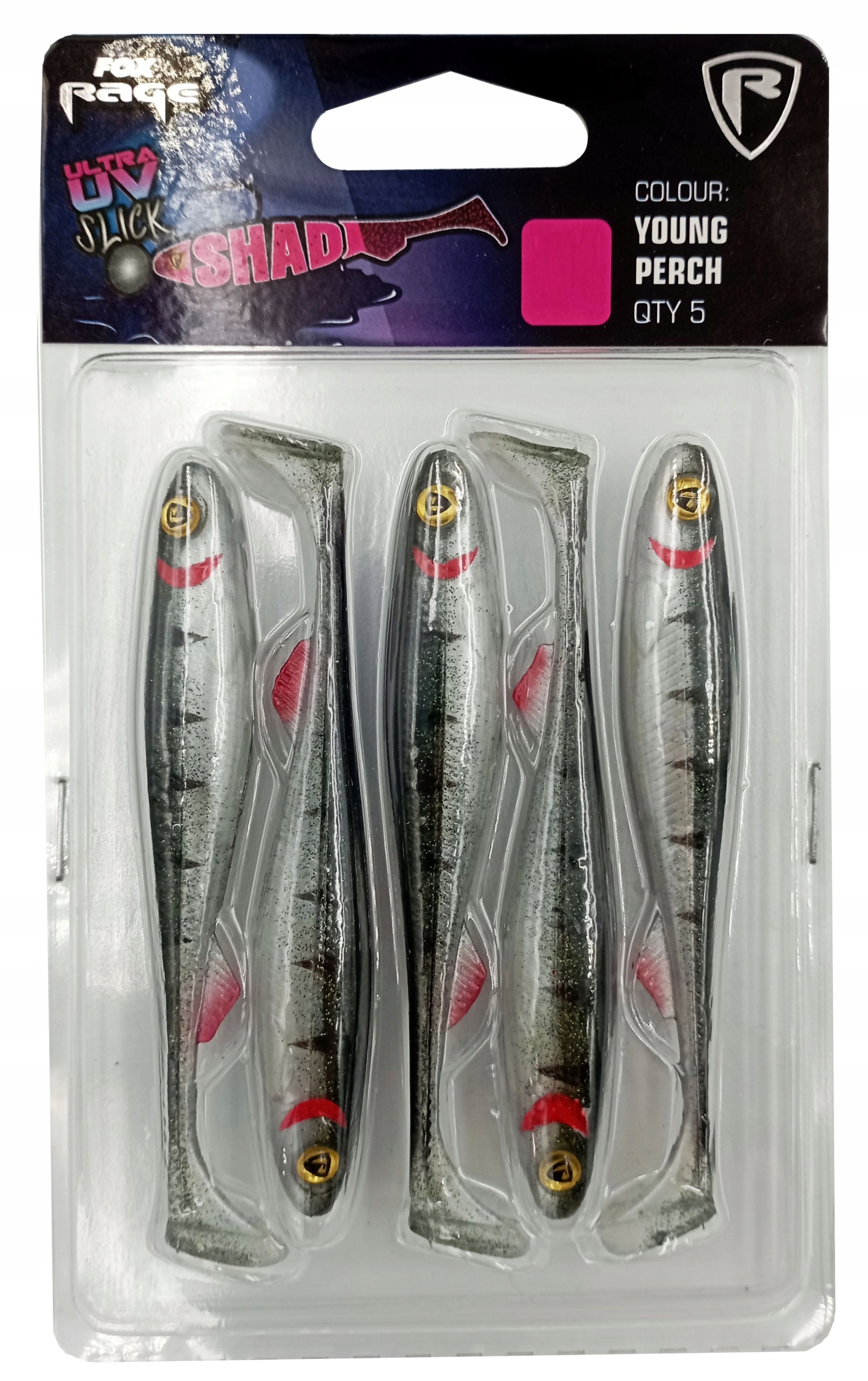 Zestaw gum Fox Rage Slick Shad 7cm (5szt.) Długość (cm): 7