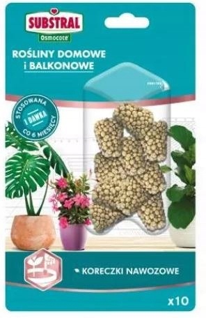 

Substral Nawóz dom balkon koreczki Osmocote 10x5g