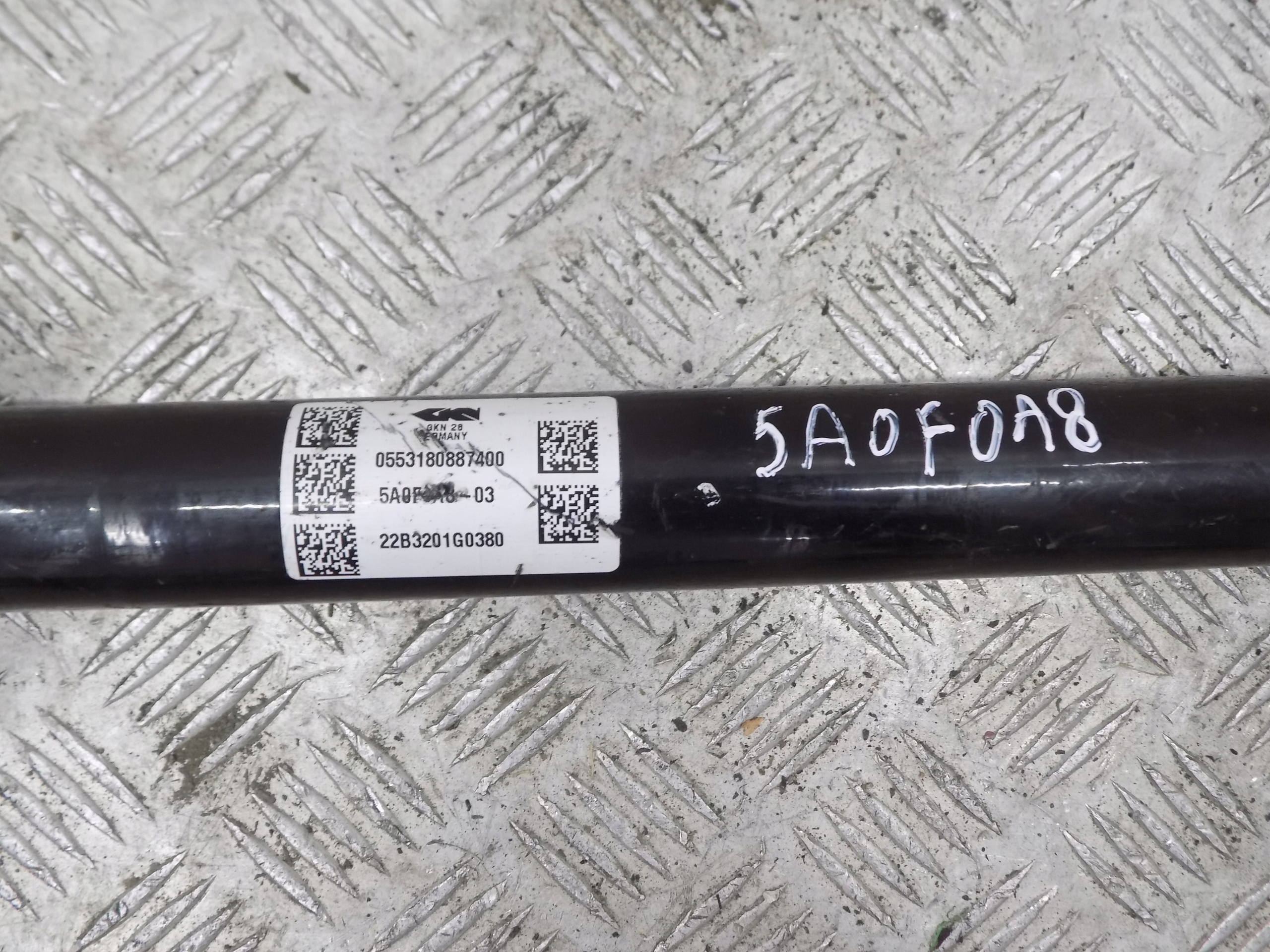 BMW IX I20 semi-axis right rear 5A0F0A8