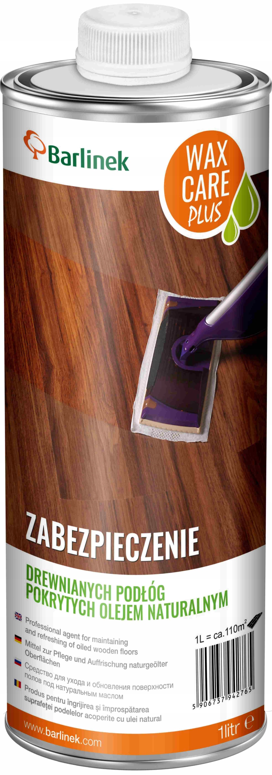 WAX CARE PLUS ŚRODEK DO PIELĘGNACJI PODŁÓG