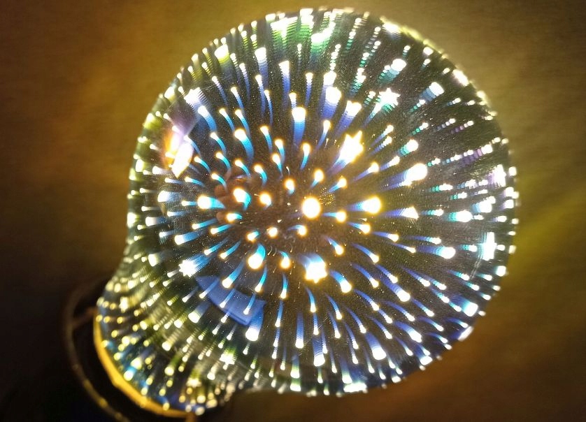 Dekoratívna dekoratívna žiarovka „ohňostroj“