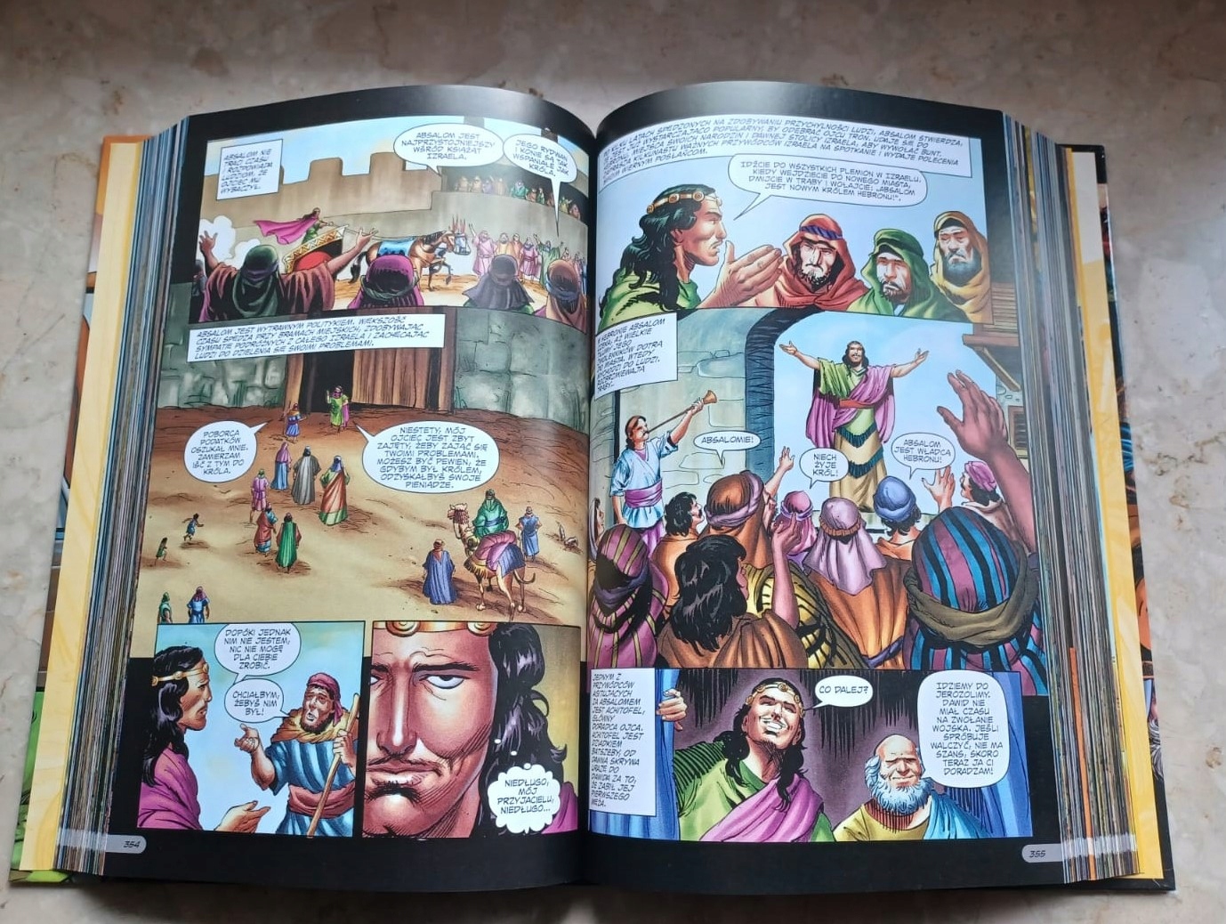 Biblia Komiks - Rysownik Marvela - 50 mln sprzedanych egzempl. - NA PREZENT Tytuł Biblia Komiks