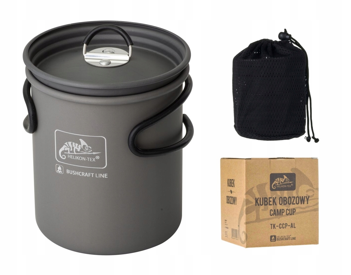 Kubek Turystyczny Aluminiowy Helikon Camp Cup Outdoor 0,85L na PREZENT