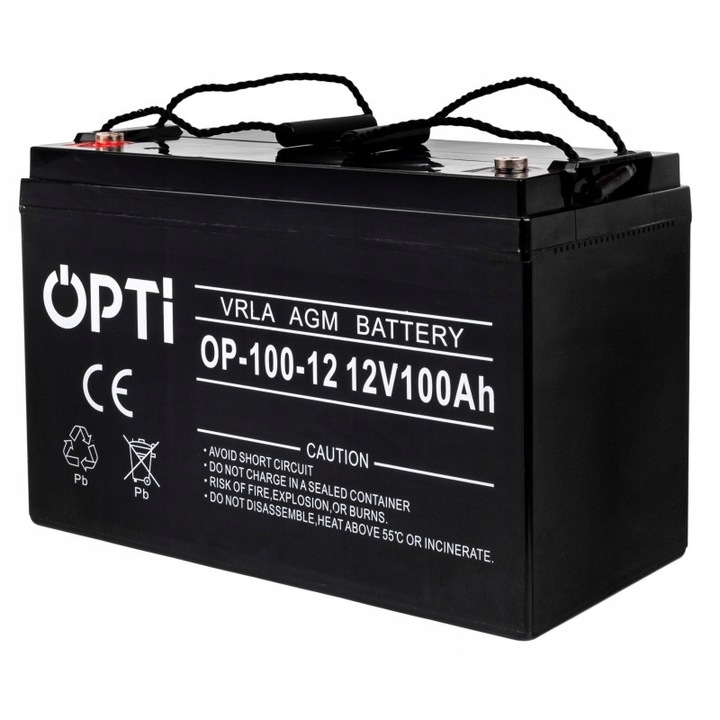 6AKUV100AG - Аккумулятор Volt польский 12V 100AH AGM VRLA