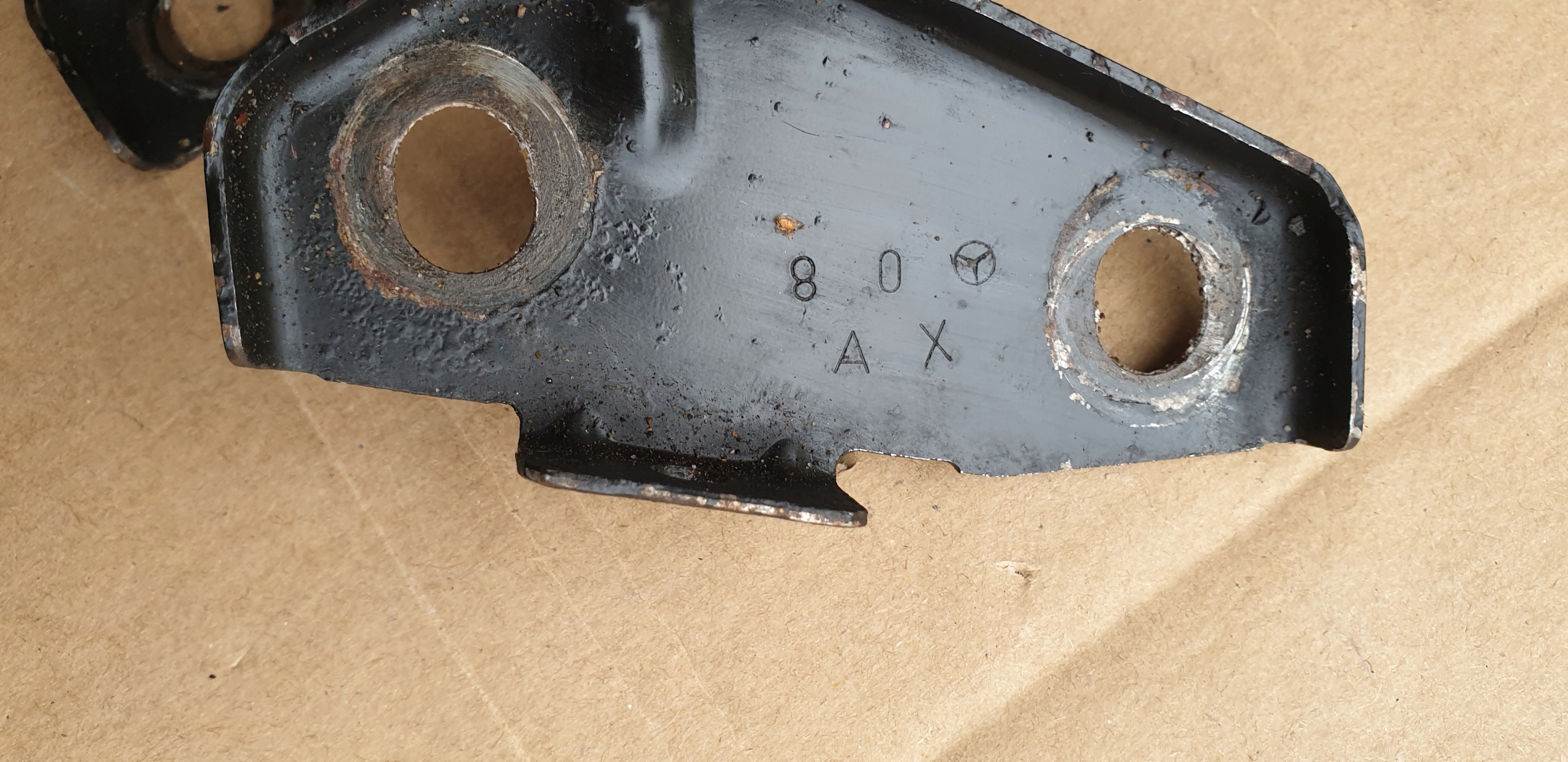 bracket console holder left right MERCEDES S W221 OE