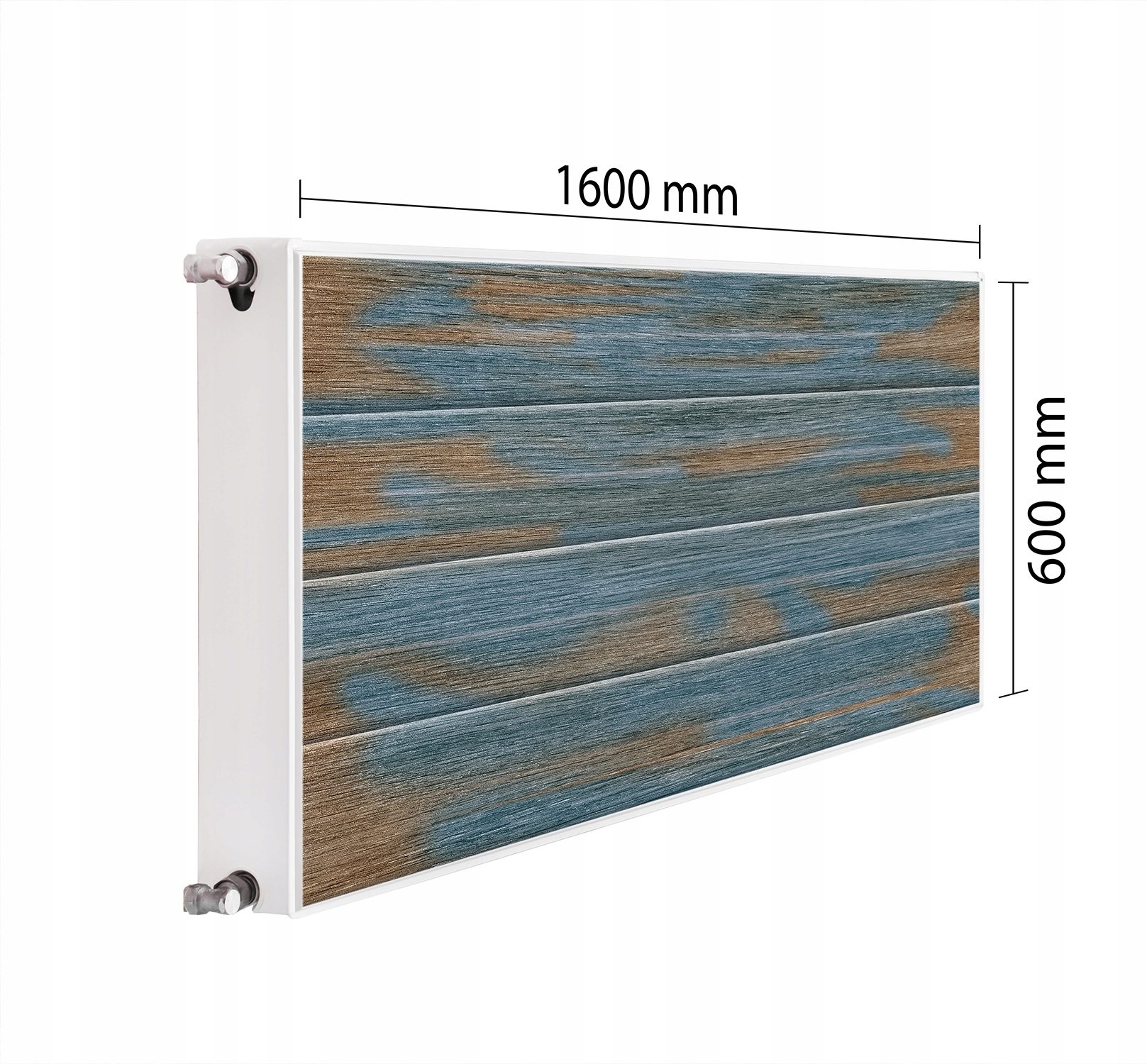 Magnetická Krytka Na Radiátor 160x60 Dřevo Podložka Magnet